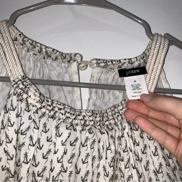 SOLD J. Crew “anchor” top size M - Picture 6 of 15